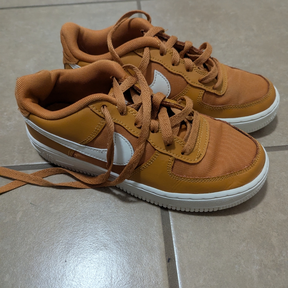 Kids' Tan Sneakers